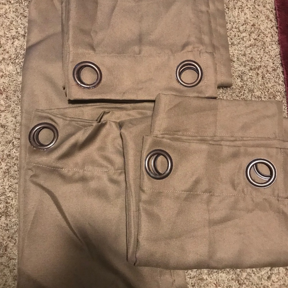 Curtains 48”x84” Qty - 3